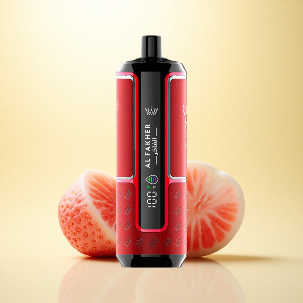 Al Fakher Crown Bar 15K Hypermax Erdbeer-Punch mit 22ml E-Liquid und 600mAh Batterie Al Fakher Crown Bar 15K Hypermax Erdbeer-Punch mit 22ml E-Liquid und 600mAh Batterie
