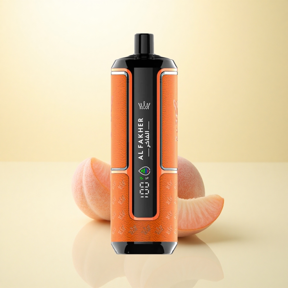 Al Fakher Crown Bar 15K Hypermax Pfirsich-Eis 22ml 600mAh Al Fakher Crown Bar 15K Hypermax Pfirsich-Eis 22ml 600mAh