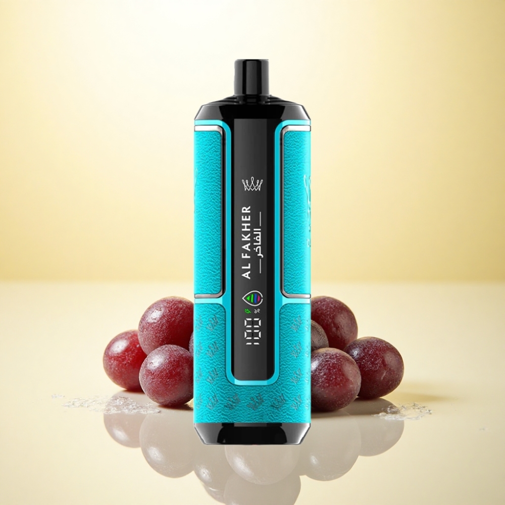 Al Fakher Crown Bar 15K Hypermax Schwarze Johannisbeere Eis mit 22ml E-Liquid und 600mAh Al Fakher Crown Bar 15K Hypermax Schwarze Johannisbeere Eis mit 22ml E-Liquid und 600mAh