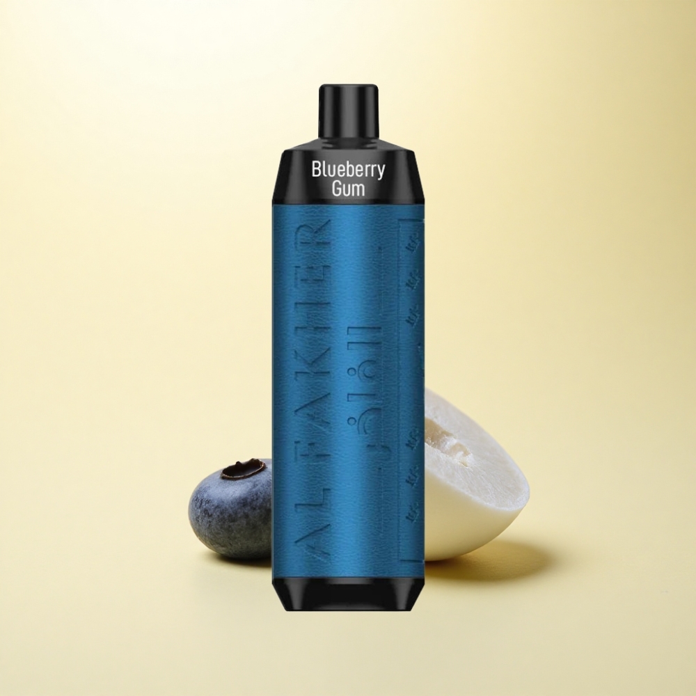 Al Fakher Crown Bar 8000 Crystal Blaubeer-Kaugummi 600mAh 5mg Nikotin