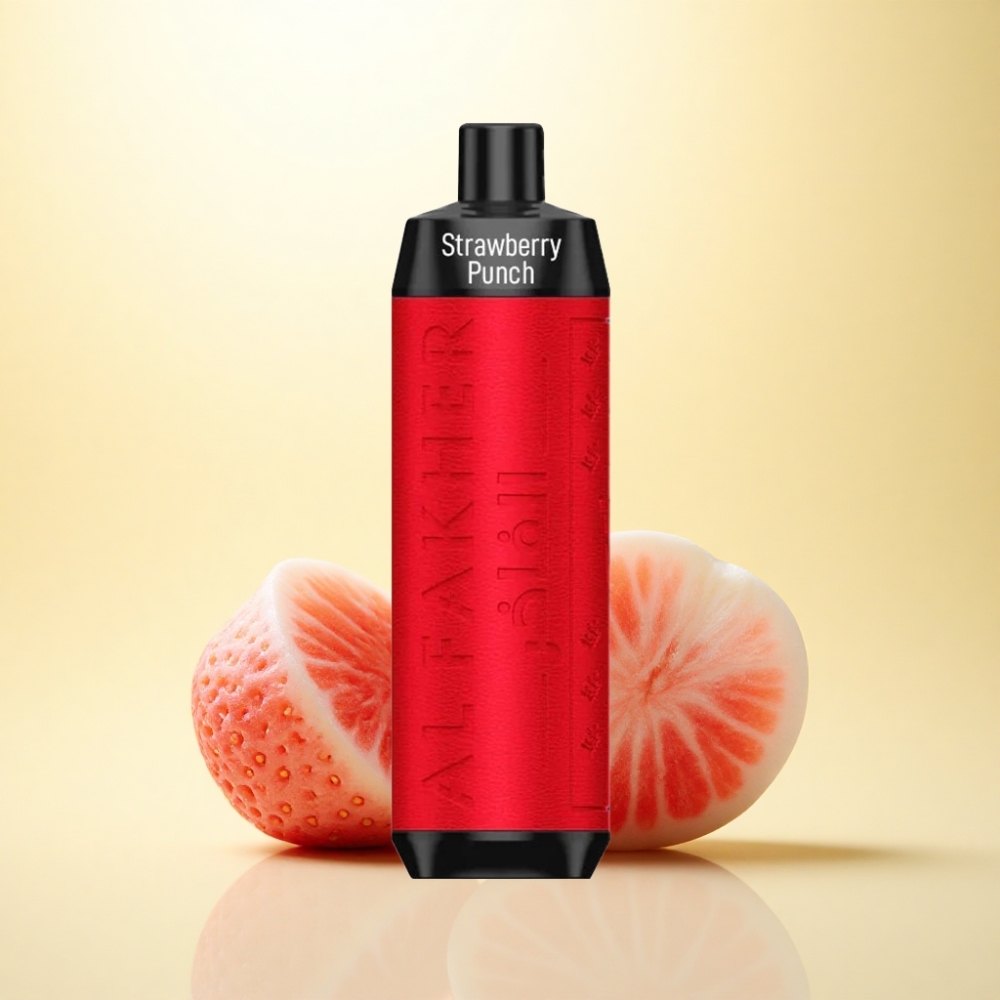 Al Fakher Crown Bar 8000 Crystal Erdbeer-Punch 5mg Nikotin 600mAh