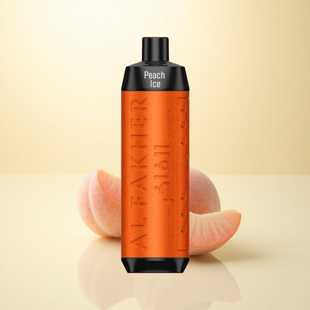 Al Fakher Crown Bar 8000 Crystal Pfirsich-Eis 600mAh 5mg Nikotin