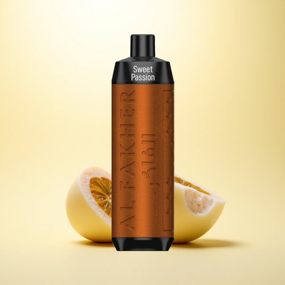 Al Fakher Crown Bar 8000 Crystal Süße Maracuja 600mAh 5mg Nikotin