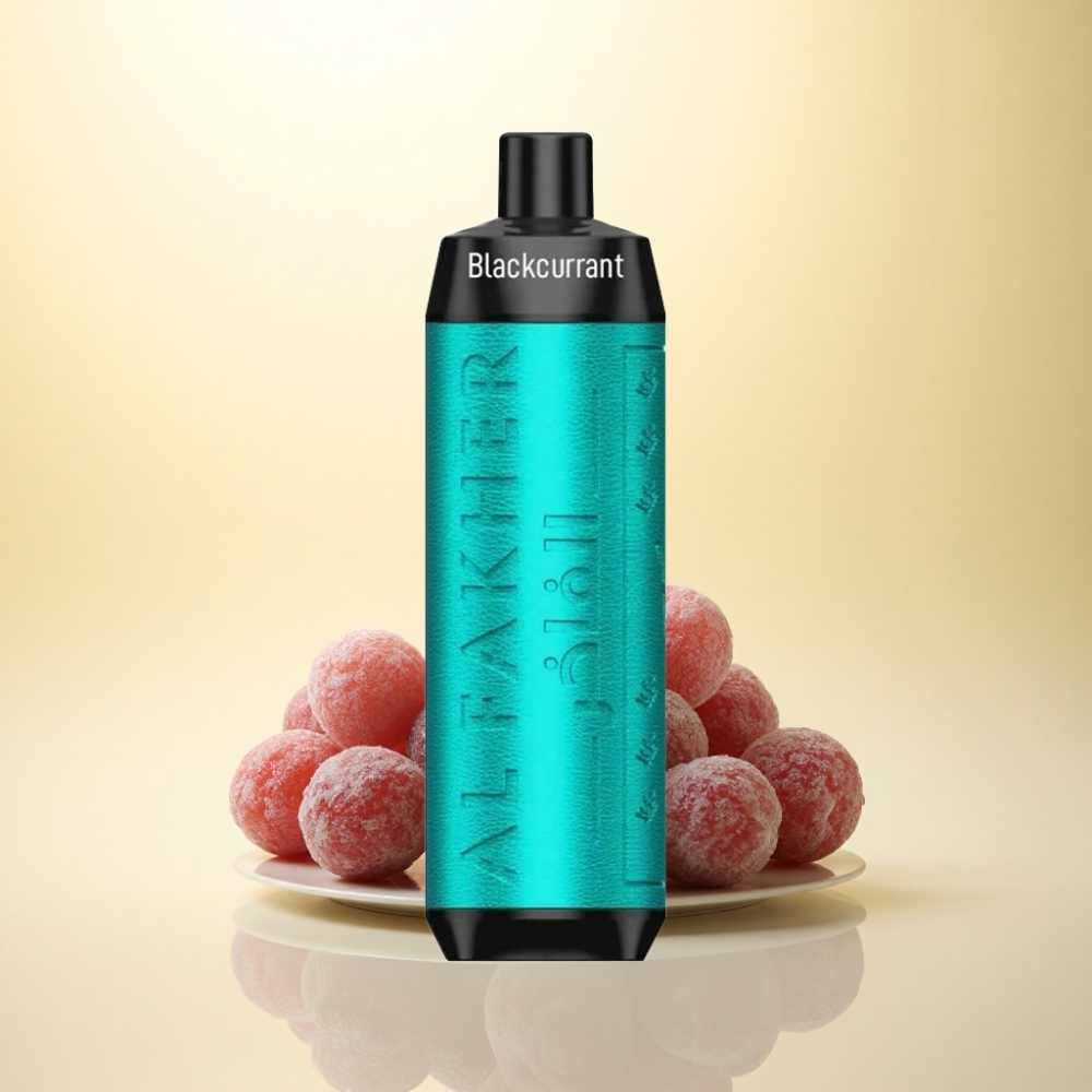 Al Fakher Crown Bar 8000 Crystal Schwarze Johannisbeere-Eis mit 5mg Nikotin und 600mAh