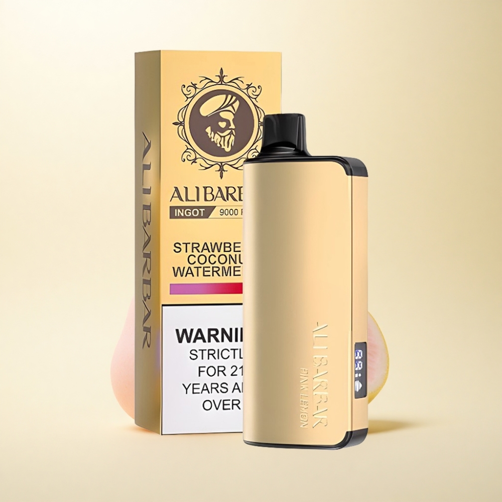 Alibarbar Ingot 9000 Puffs Rosa Zitrone 2350mAh 22ml