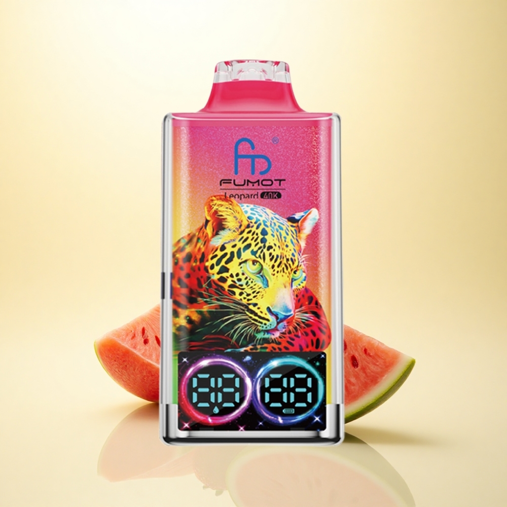Fumot Leopard 40K Puffs Erdbeer-Wassermelone 5% Nikotin 700mAh