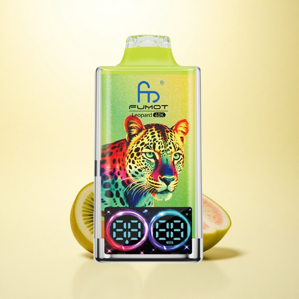 Fumot Leopard 40K Puffs Kiwi-Passionfrucht-Guave 5% Nikotin 700mAh