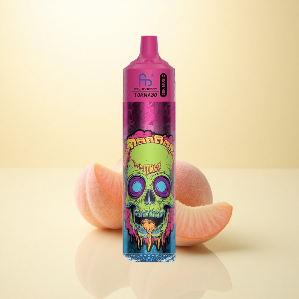 Fumot Randm Tornado 30000 Puffs Pfirsich-Eis 30mL 5% Nikotin 600mAh