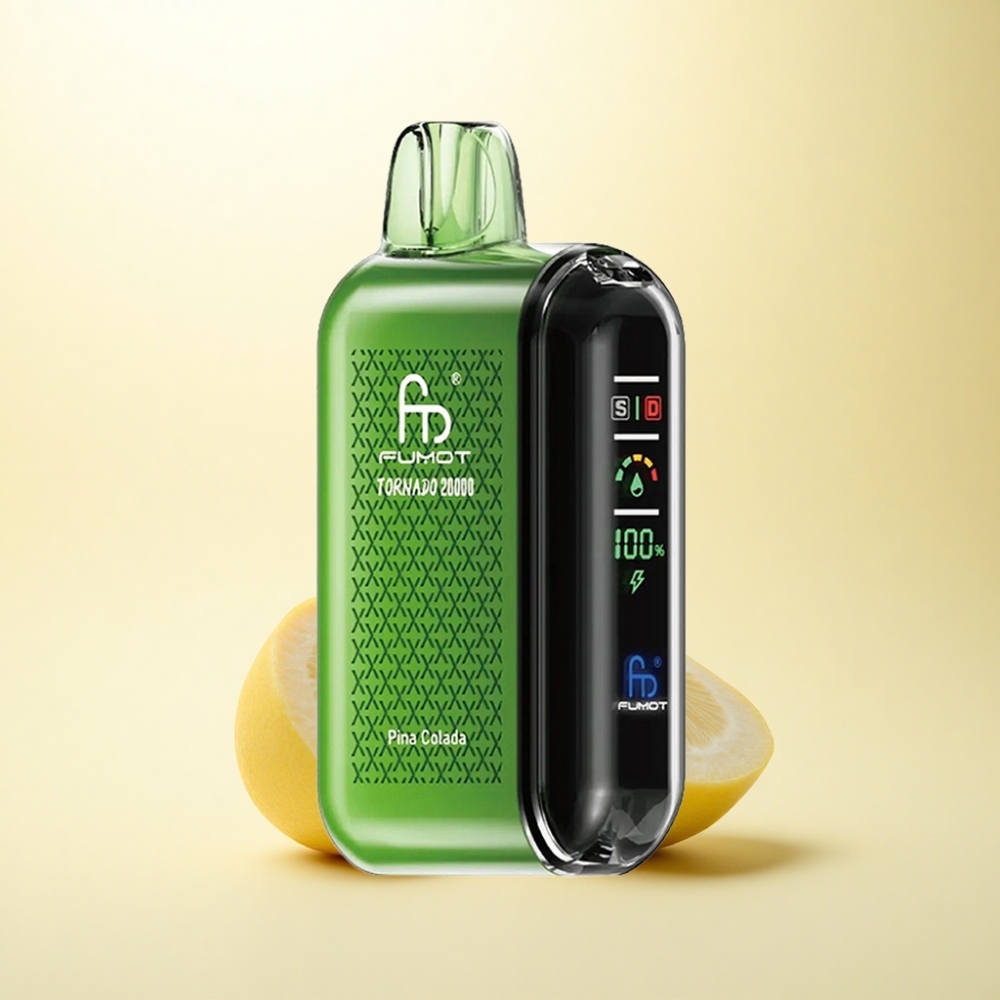 Fumot Tornado 20000 Puffs Ananas-Kokos Dual-Mesh 850mAh