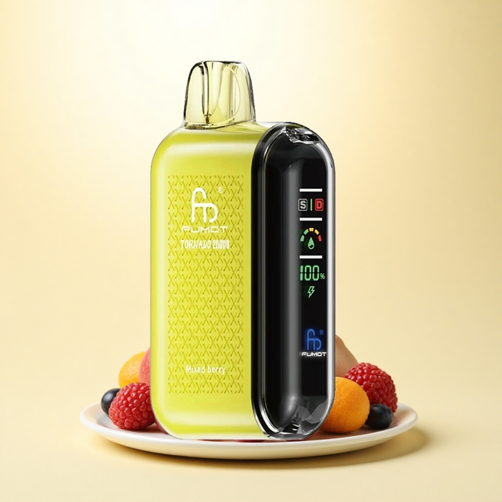Fumot Tornado 20000 Puffs Beerenmischung Dual Mesh 850mAh