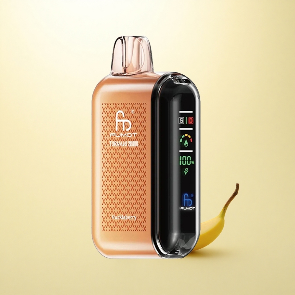 Fumot Tornado 20000 Puffs Himbeere Dual Mesh Coil 850mAh