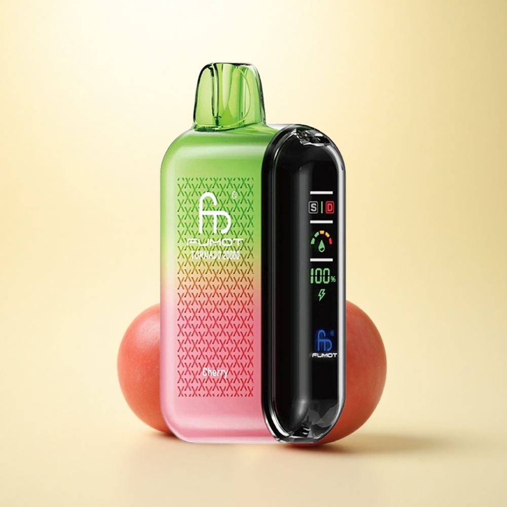 Fumot Tornado 20000 Puffs Kirschblüte Dual Mesh Coil 850mAh