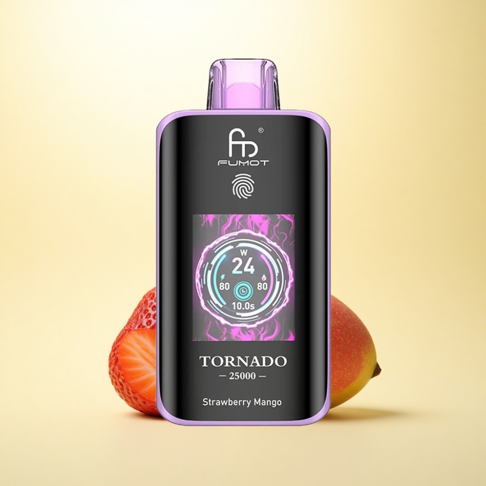Fumot Tornado 25000 Puffs Erdbeer-Mango 20ml 700mAh
