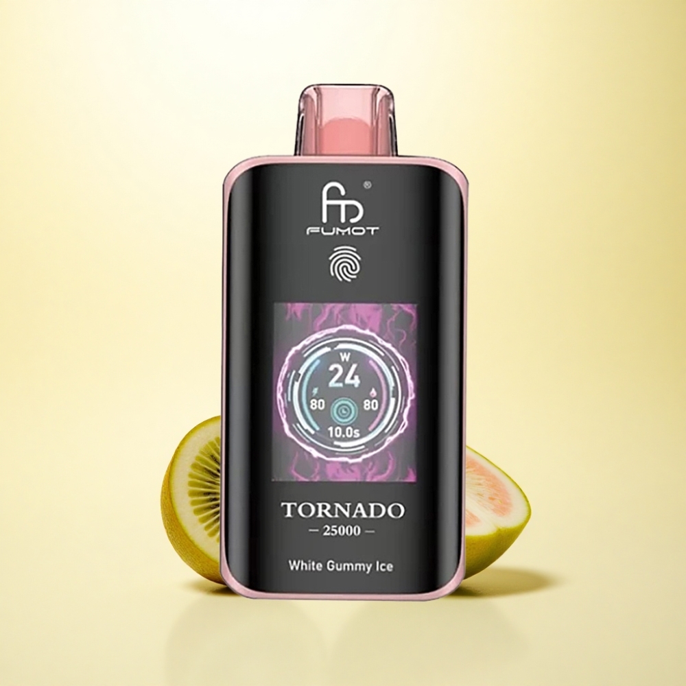 Fumot Tornado 25000 Puffs Kiwi Maracuja Guave 700mAh 20ml