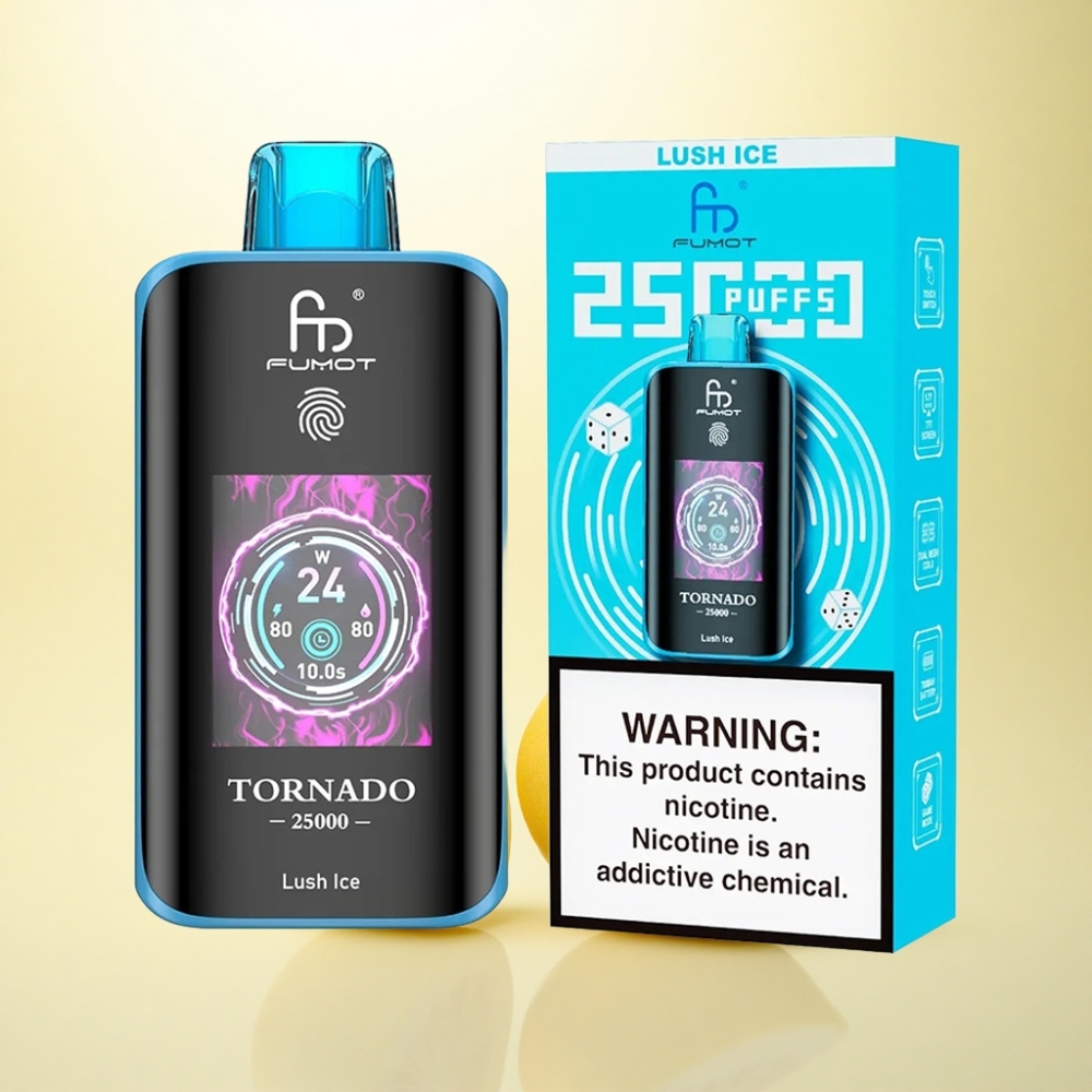 Fumot Tornado 25000 Puffs Lush Eis mit 700mAh und 20ml