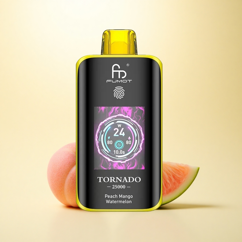 Fumot Tornado 25000 Puffs Pfirsich-Mango-Wassermelone 700mAh 20ml