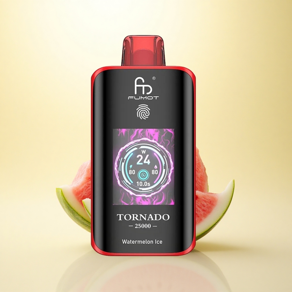 Fumot Tornado 25000 Puffs Wassermelone-Eis HD 700mAh