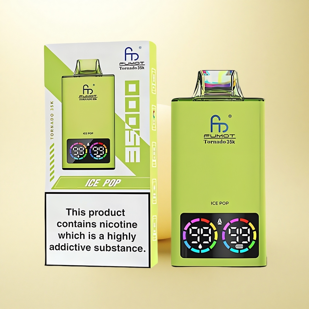 Fumot Tornado 35000 Puffs Eis-Stick Dual Mesh 700mAh
