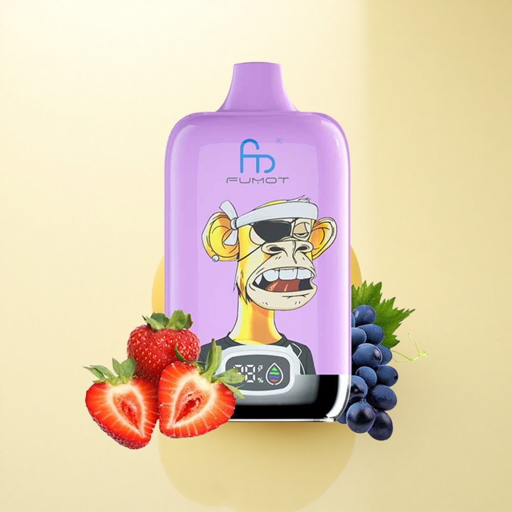 Fumot Tornado Digital Box 12000 Puffs Mango Auf Eis 550mAh 20ml