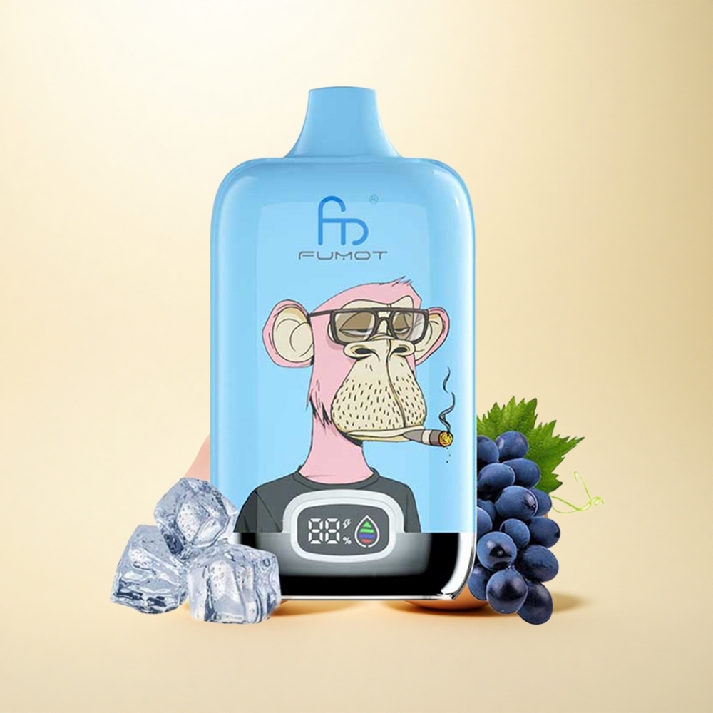 Fumot Tornado Digital Box 12000 Puffs Zitronenlimonade Mesh 550mAh