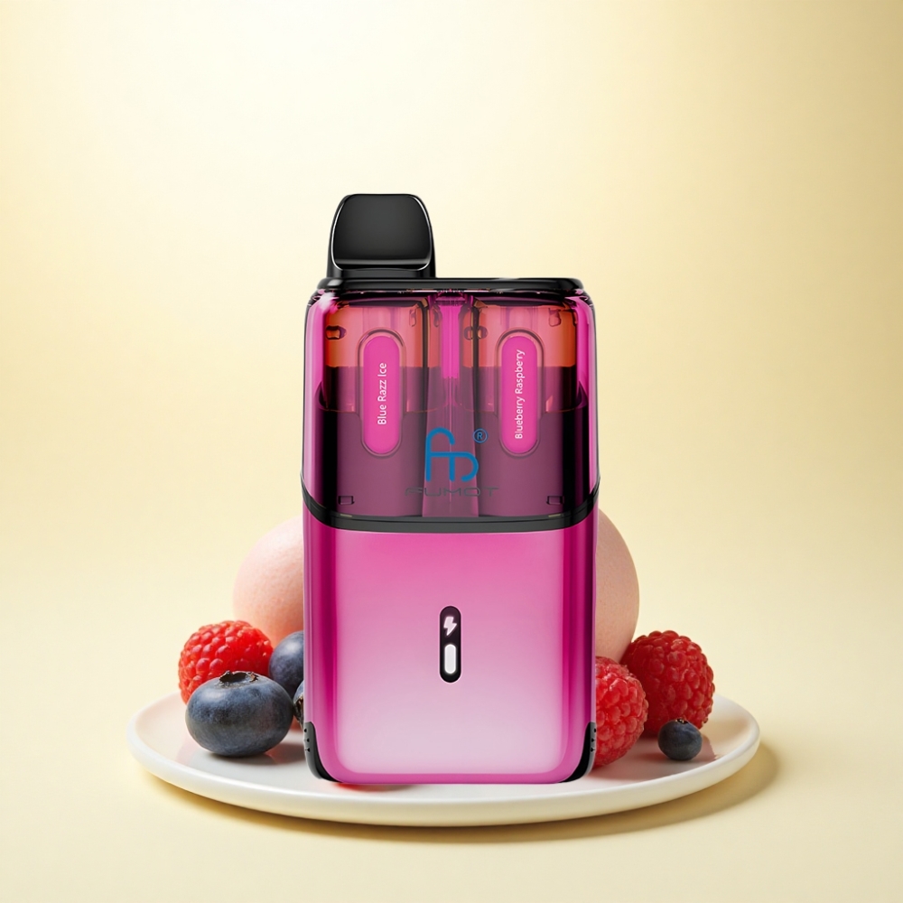 Fumot Ultra T32000 Puffs Blauer Himbeer-Eis - Blaubeere Himbeere mit 800mAh und 20mg Nikotin