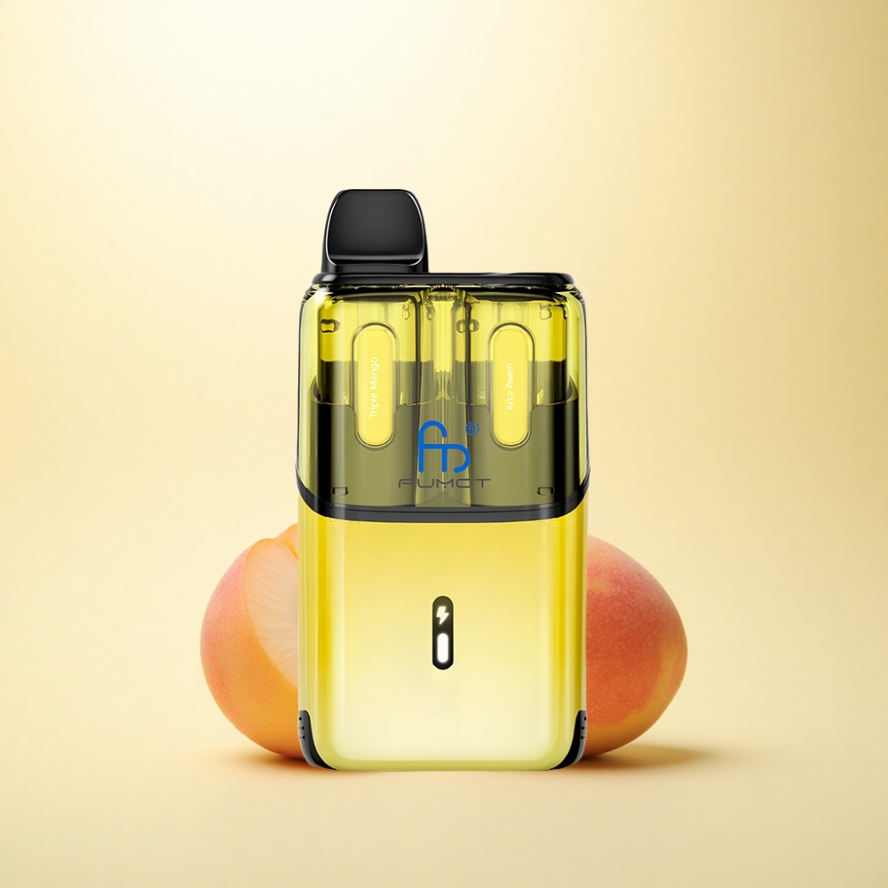 Fumot Ultra T32000 Puffs Dreifach Mango - Saftiger Pfirsich mit 800mAh und 24ml