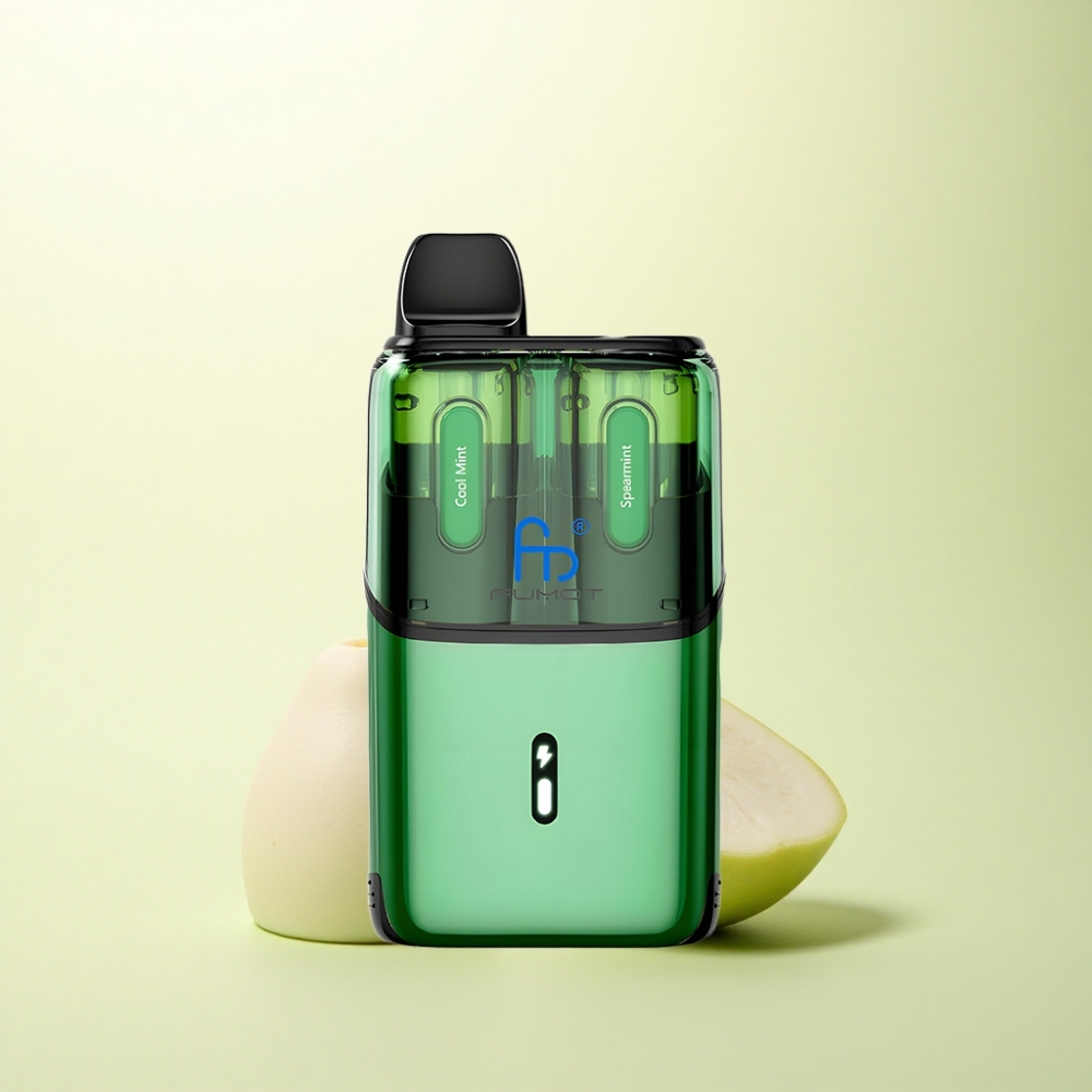 Fumot Ultra T32000 Puffs Kühle Minze - Spearmint mit 800mAh und 20mg Nikotin
