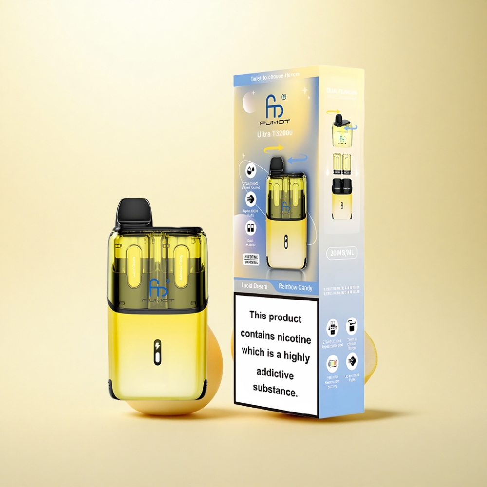 Fumot Ultra T32000 Puffs Klartraum - Regenbogenbonbon mit 800mAh und 24ml