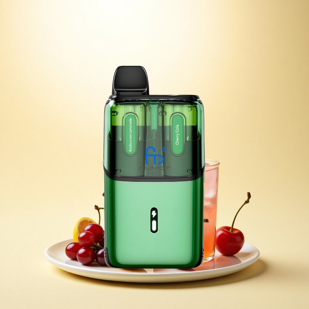 Fumot Ultra T32000 Puffs Schwarze Johannisbeere Limonade - Kirsch Cola mit 800mAh und 20mg Nikotin