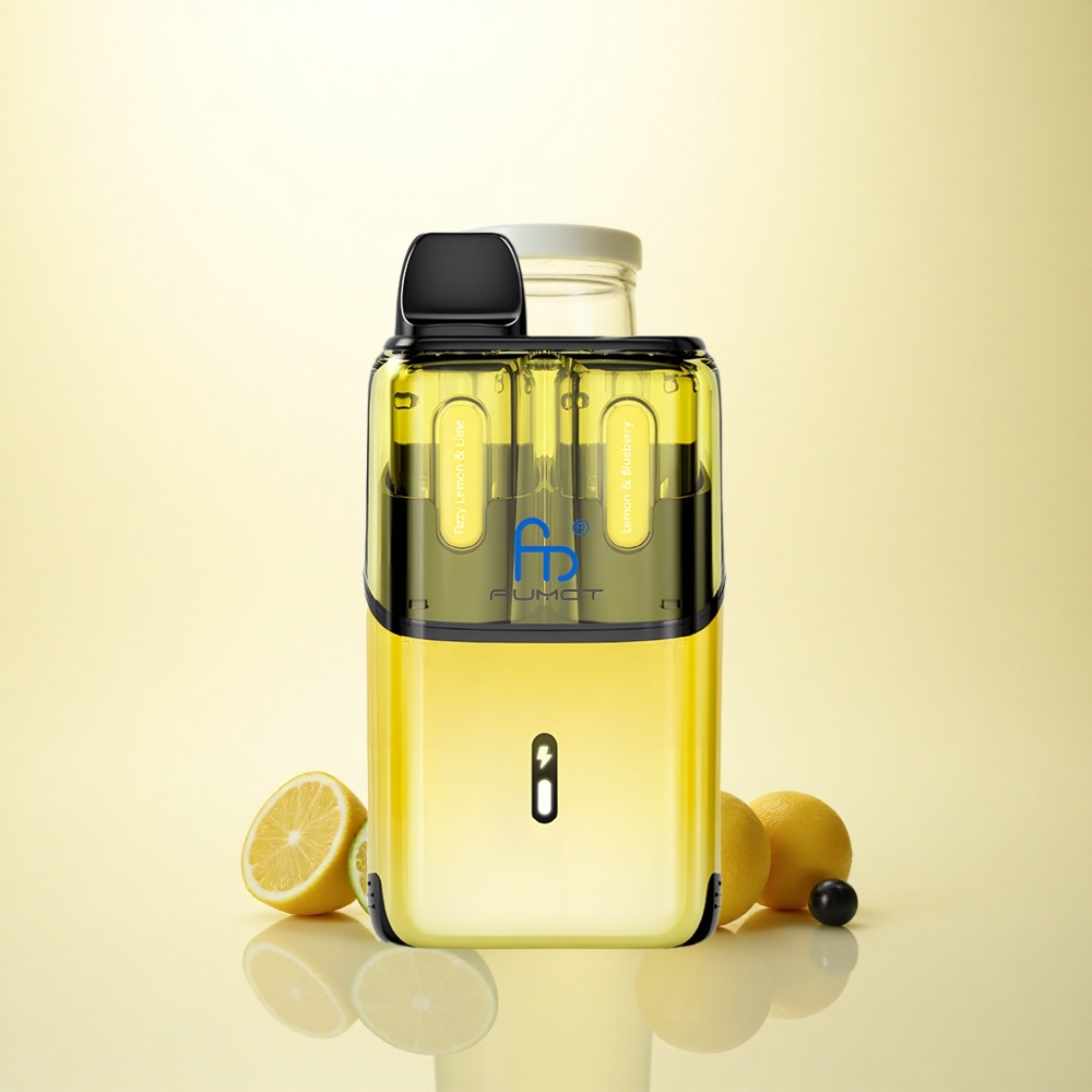 Fumot Ultra T32000 Puffs Sprudelnde Zitrone & Limette - Zitrone & Blaubeere mit 800mAh und 20mg Nikotin