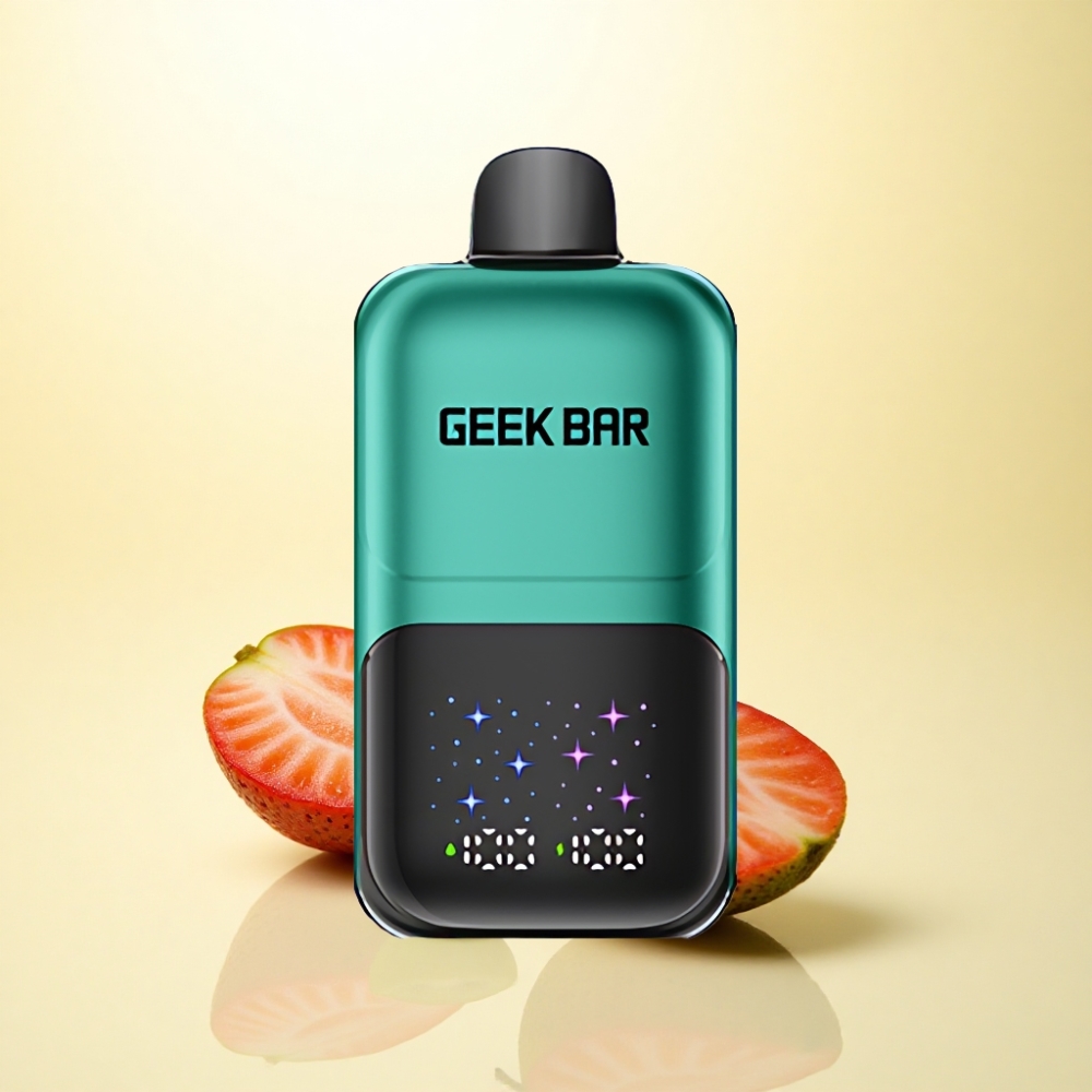 GEEK BAR 2GO 20ml 50000 Puffs Erdbeere & Kiwi Dual Tank 20ml 5% Nikotin Rechargeable