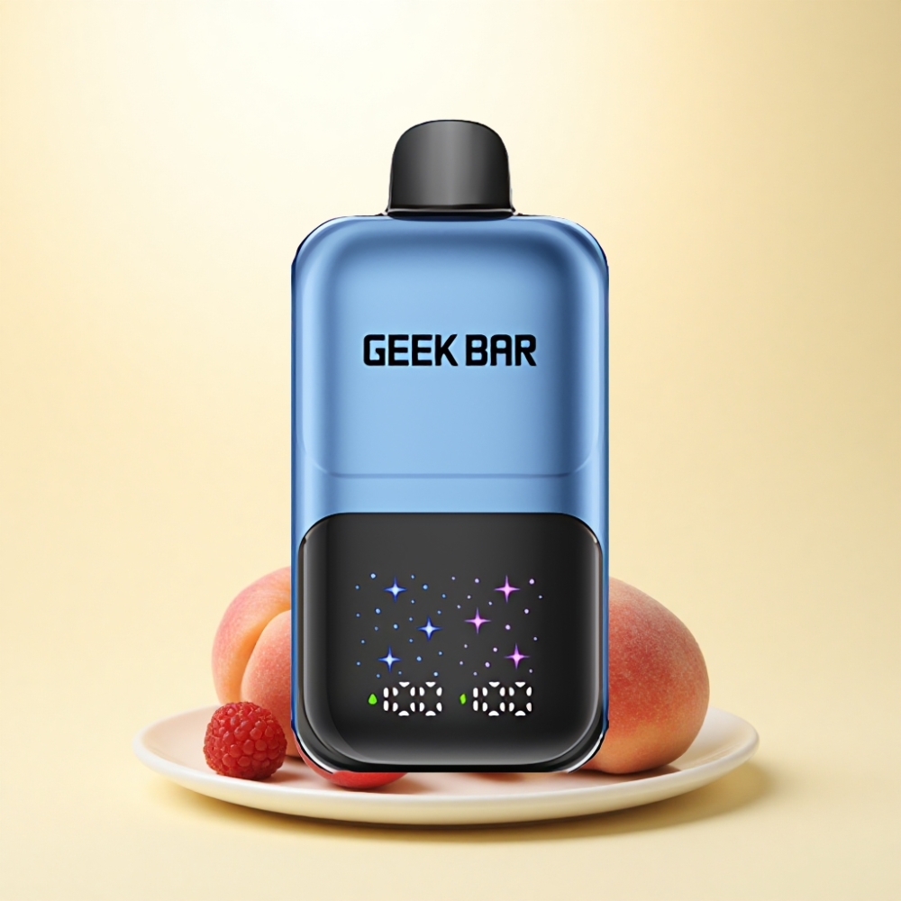 GEEK BAR 2GO 20ml 50000 Puffs Pfirsich & Beeren Dual-Tank 20ml 5% Nikotin Rechargeable