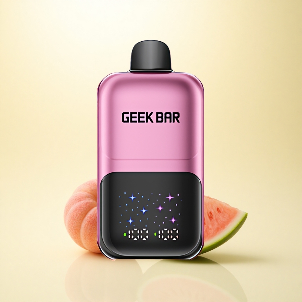 GEEK BAR 2GO 20ml 50000 Puffs Pfirsich & Wassermelone mit 5% Nikotin und wiederaufladbarem Akku