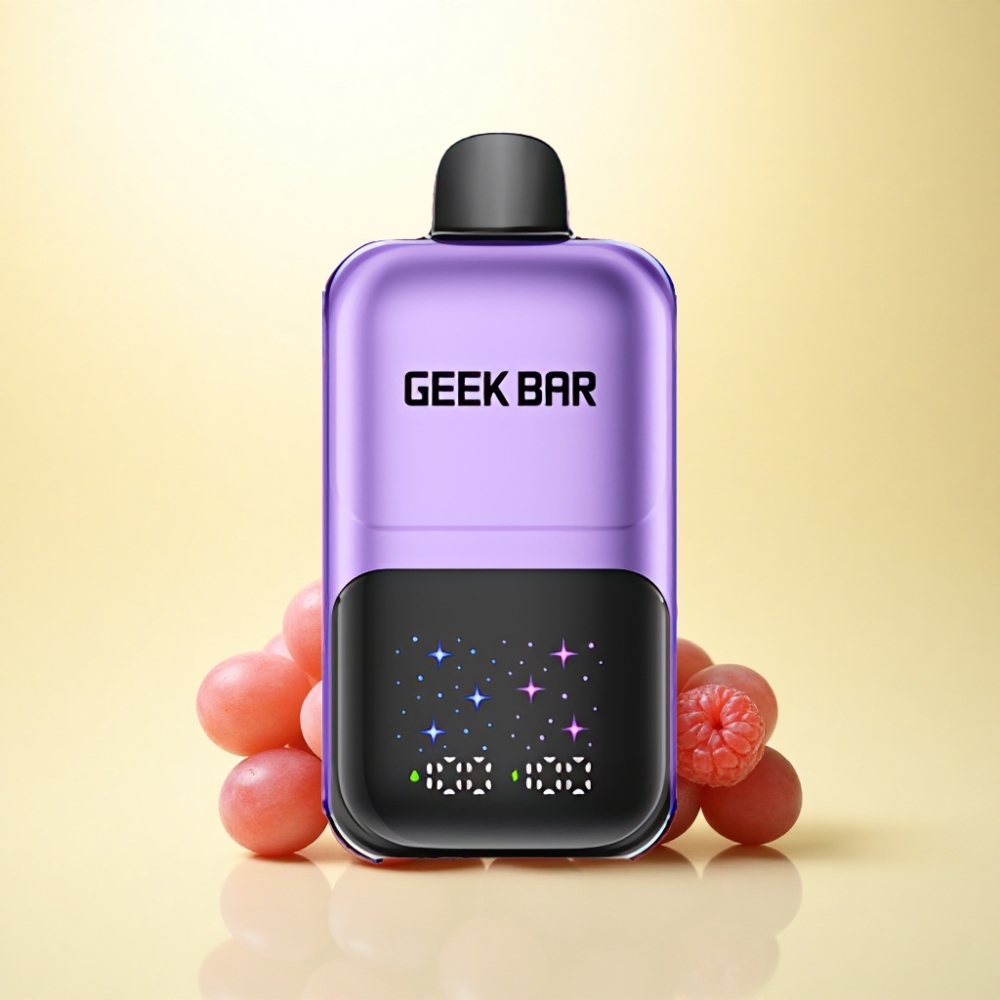 GEEK BAR 2GO 20ml 50000 Puffs Traube & Himbeere mit 5% Nikotin und 20ml Dual-Tank