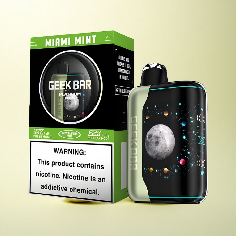 GEEK BAR Platinum Edition 25000 Puffs Miami Mint Dual Mesh 2% Nikotin