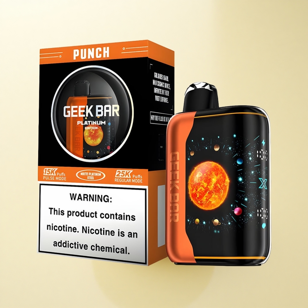 GEEK BAR Platinum Edition 25000 Puffs Punch 20mL 2% Nikotin