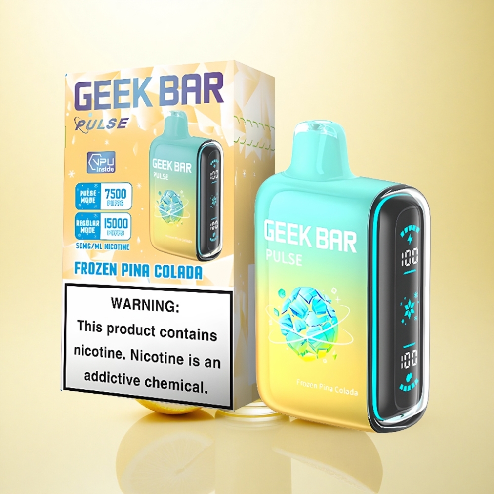 GEEK BAR Pulse 15000 Puffs Gefrorene Ausgabe mit 16ML und 650 mAh