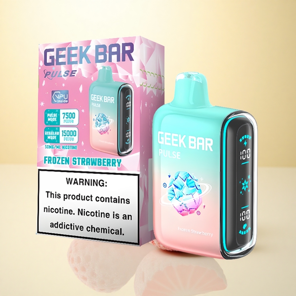 GEEK BAR Pulse 15000 Puffs Gefrorene Ausgabe mit 16ML und 650 mAh