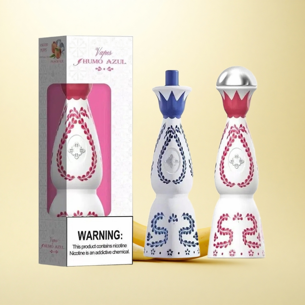 Humo Azul 15000 Puffs Banane 20mL 5% Nikotin