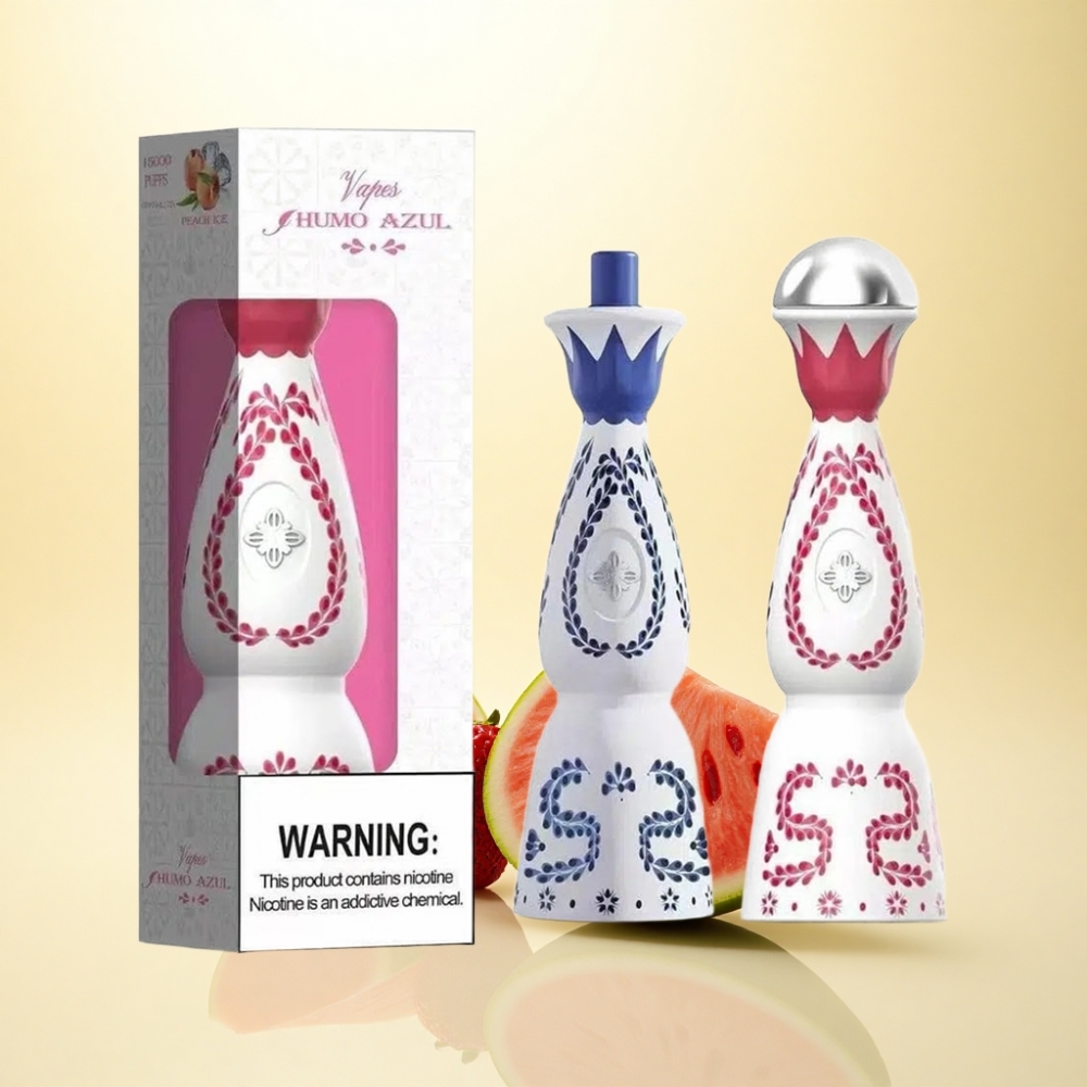 Humo Azul 15000 Puffs Erdbeer-Wassermelone 20mL 5% Nikotin