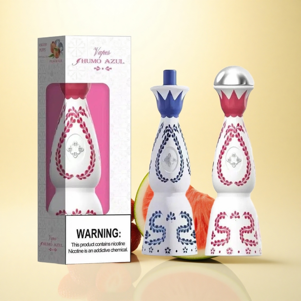 Humo Azul 15000 Puffs Erdbeer-Wassermelone-Traube 5% Nikotin 500mAh