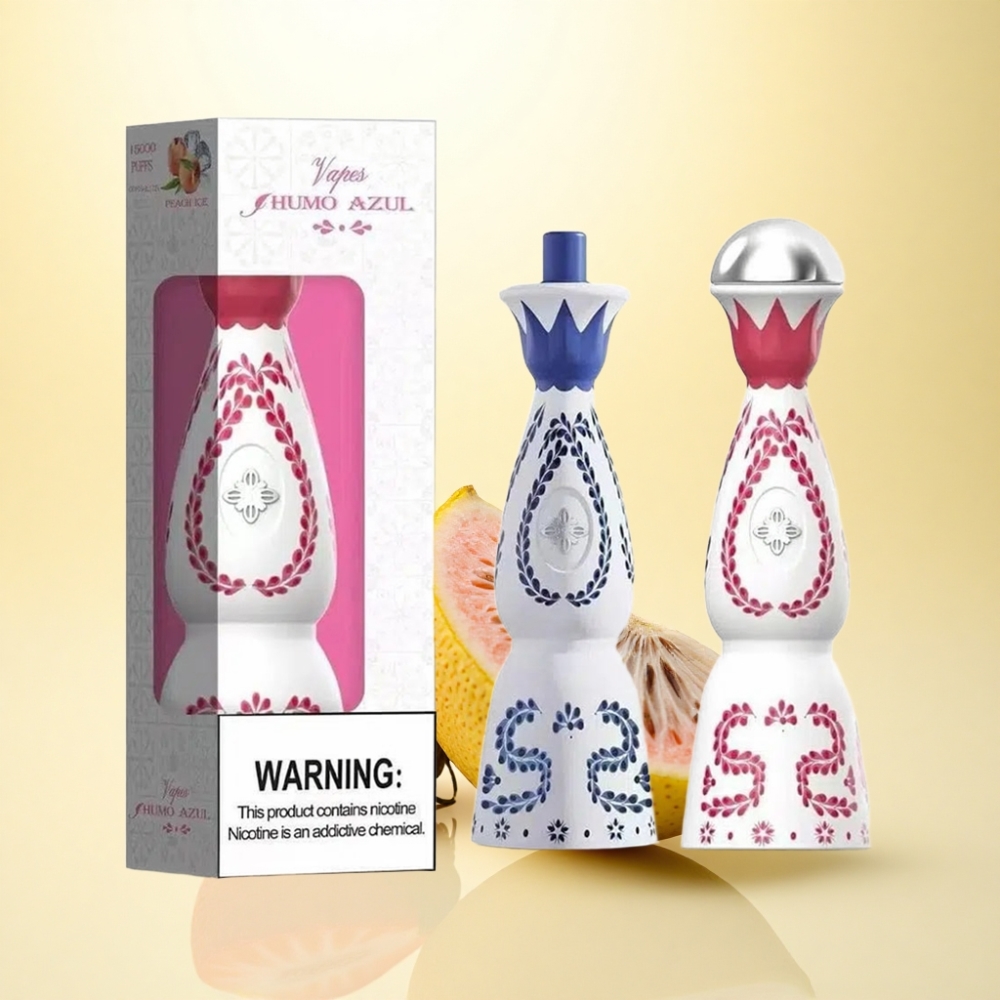 Humo Azul 15000 Puffs Erdbeere Banane Drachenfrucht 5% Nikotin 500mAh