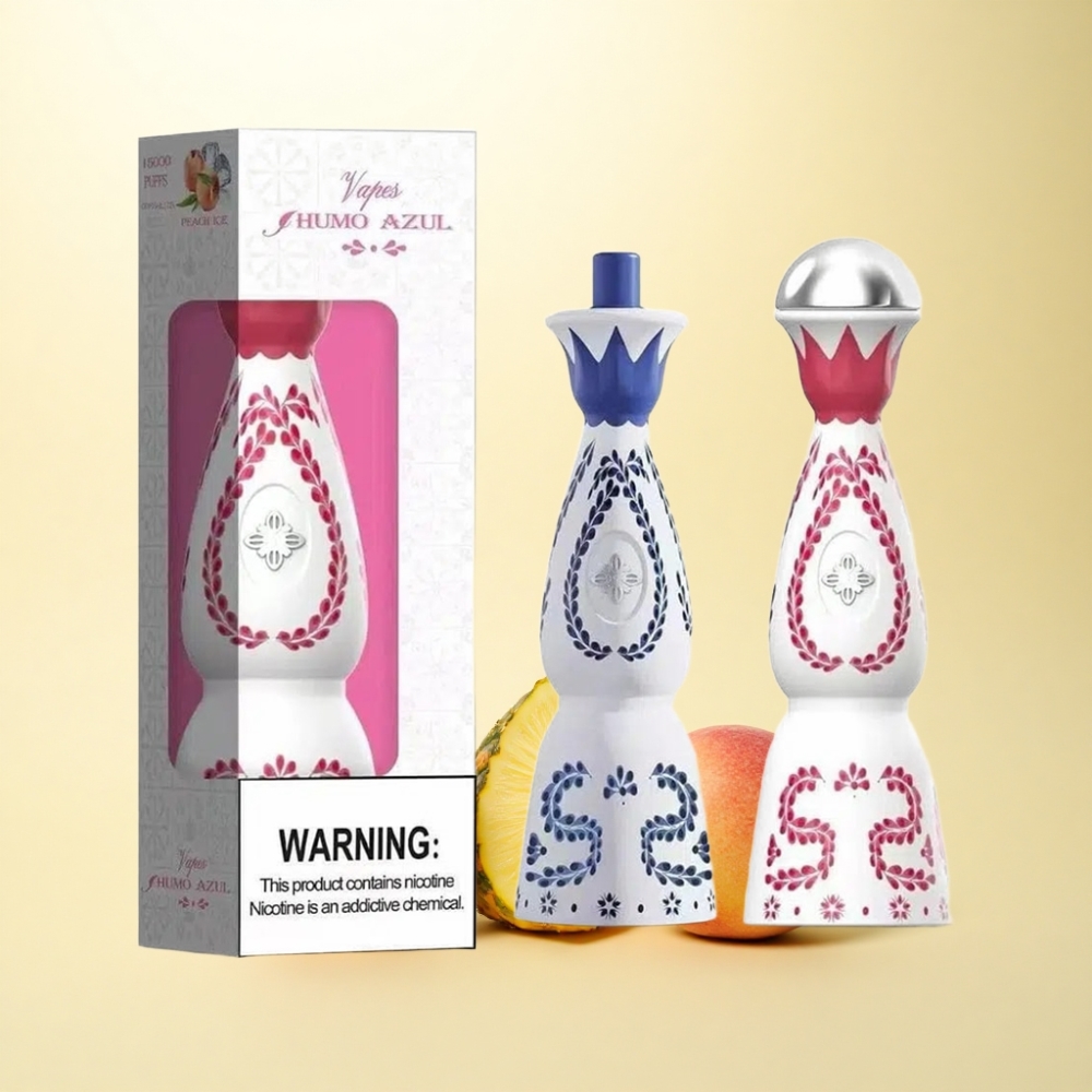 Humo Azul 15000 Puffs Pfirsich Mango Ananas 5% Nikotin 500mAh