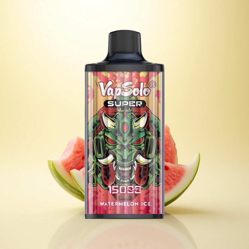 Vapsolo Super 15000 Puffs Wassermelonen-Eis 40ml 20mg Nikotin 850mAh