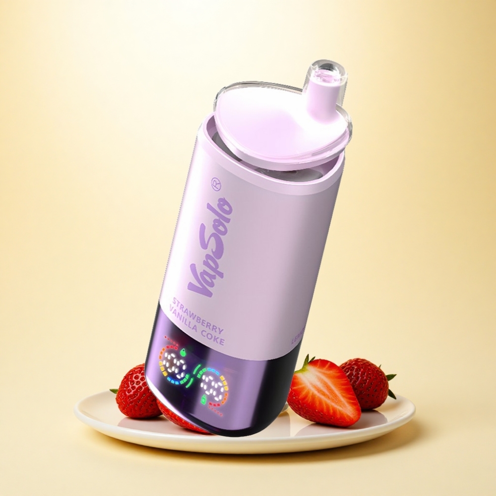 Vapsolo Triple 30000 Puffs Erdbeer Vanille Cola 40ml 20mg Nikotin Typ-C