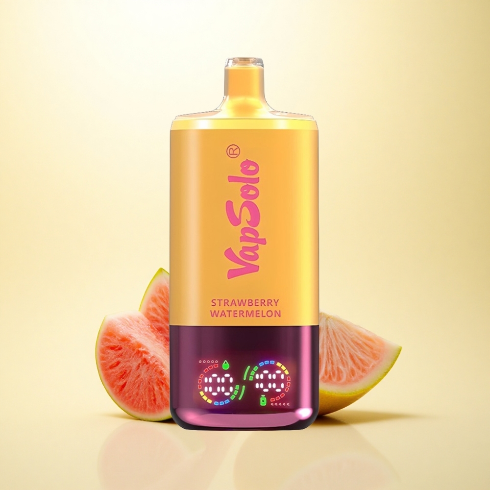 Vapsolo Triple 30000 Puffs Erdbeer-Wassermelone & Zitrone-Pfirsich mit 40ml E-Liquid und 20 mg/ml Nikotin