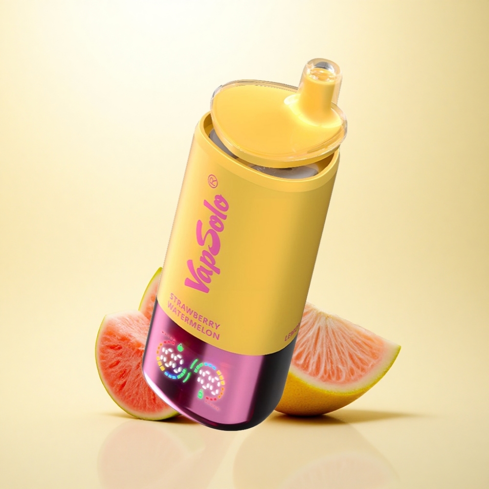 Vapsolo Triple 30000 Puffs Erdbeer-Wassermelone & Zitrone-Pfirsich mit 40ml E-Liquid und 20 mg/ml Nikotin