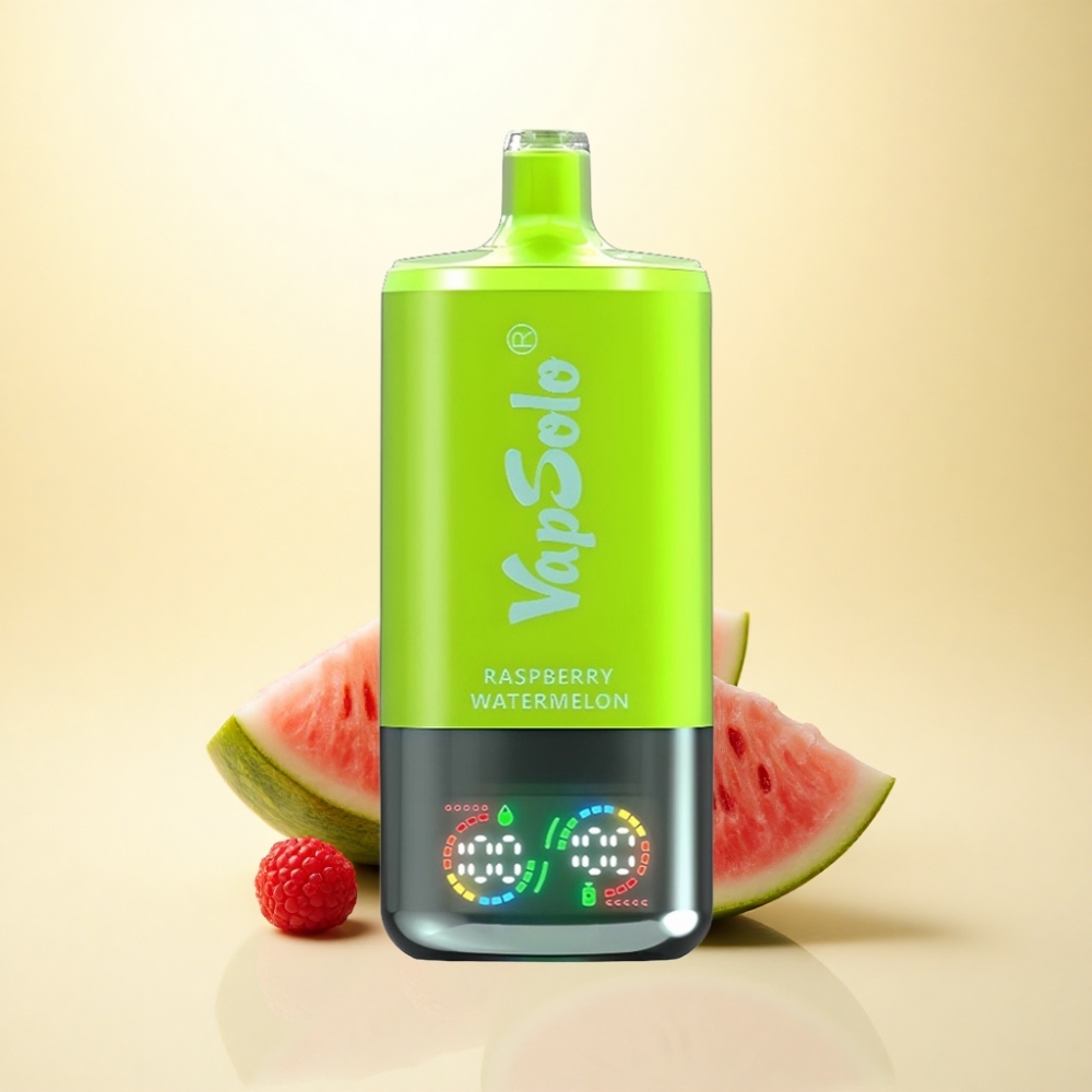 Vapsolo Triple 30000 Puffs Himbeer-Wassermelone 40ml 20mg Nikotin Typ-C