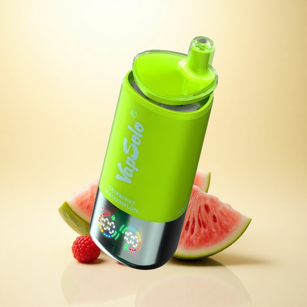 Vapsolo Triple 30000 Puffs Himbeer-Wassermelone 40ml 20mg Nikotin Typ-C