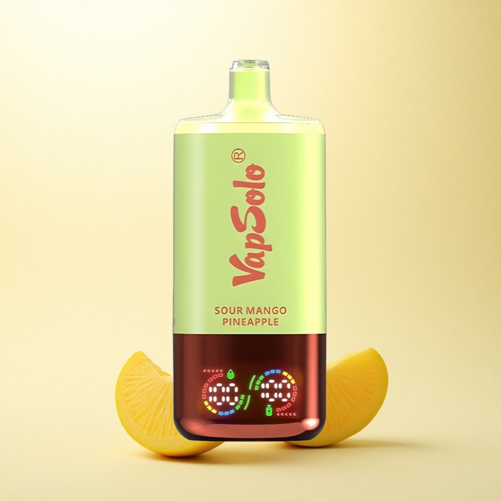Vapsolo Triple 30000 Puffs Sauer-Mango-Ananas 40ml Typ-C 20mg Nikotin